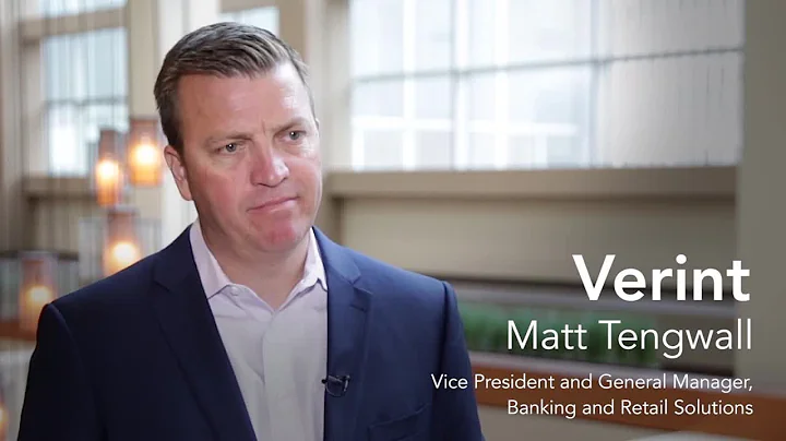 Hear how Verint is Addressing the Financial Industry Today