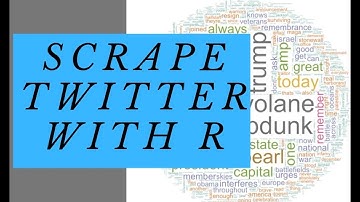 R Programming Twitter Scraper