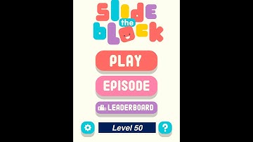 Slide the block level 50