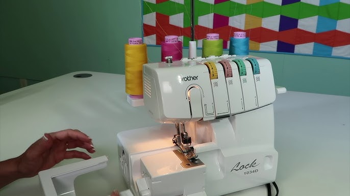 How to Thread a Brother 1034D Serger - VIDEO tutorial — Sew DIY