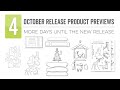 MFT October Release Product Previews | 4 More Days Until the New Release!