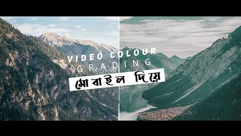 Cinematic Colour Grade Orange & Teal। Video Colour grading।Mobile।VSCO...