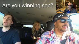 Dad signs adoption papers on stream