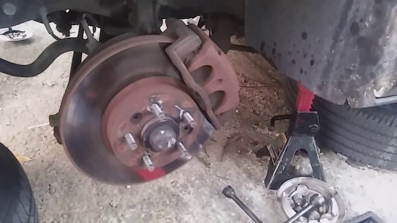 How to change Brakes pads (Crown Victoria) YouTube