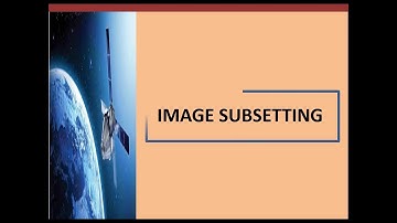 Image Subset by Coordinates Method using ENVI 5.4