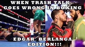 When Trash Talk goes Wrong in Boxing Edgar Berlanga Edition