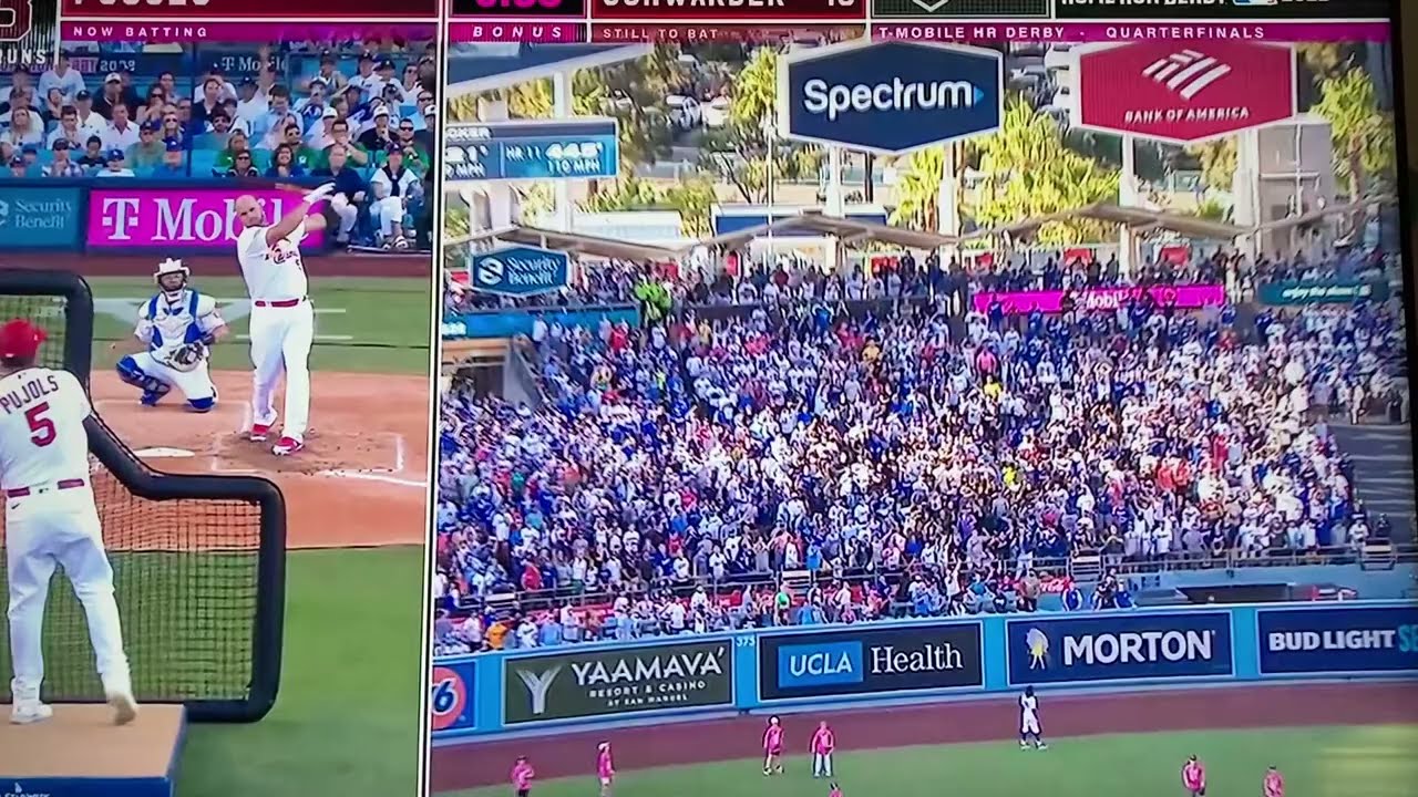 Albert Pujols tie-breaker at the Homerun Derby 08/18/22