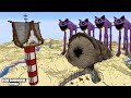 i Found Scariest CATNAP SAND DUNEWARM 😱 in Minecraft | Minecraft Horror | Shin Sonic |