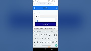yadda ake addin api key a vtu website