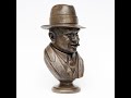 Al Capone bronze bust