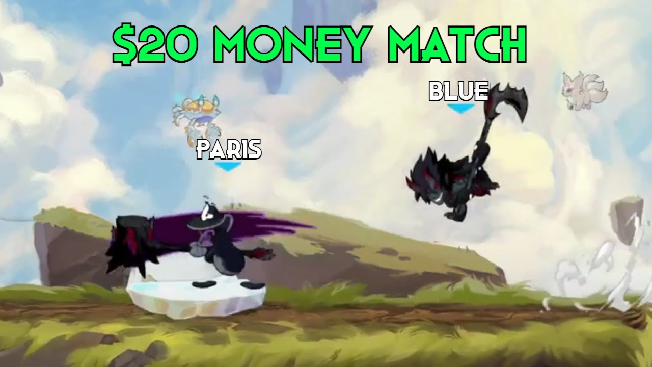 AyoBlue vs Paris - $20 Money Match - Pro Brawlhalla - 2022 - NA - Brawlhalla Show Match 
