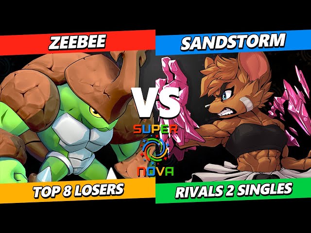 Supernova 2025 TOP 8 - ZeeBee (Kragg) Vs. Sandstorm (Olympia