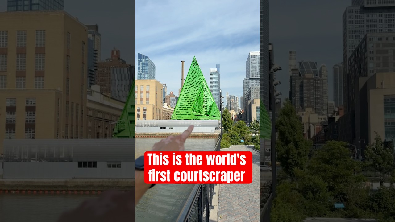The Courtscraper With a Tiny Central Park Inside