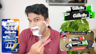 Gillette Lime Shaving Cream| Gillette Blue 3 Comfort| Discussion & Shave