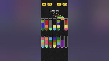 water sort puzzle level 443