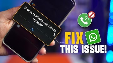 How to Fix Unable to Initiate Call on WhatsApp on iPhone | WhatsApp Call Not Working iOS