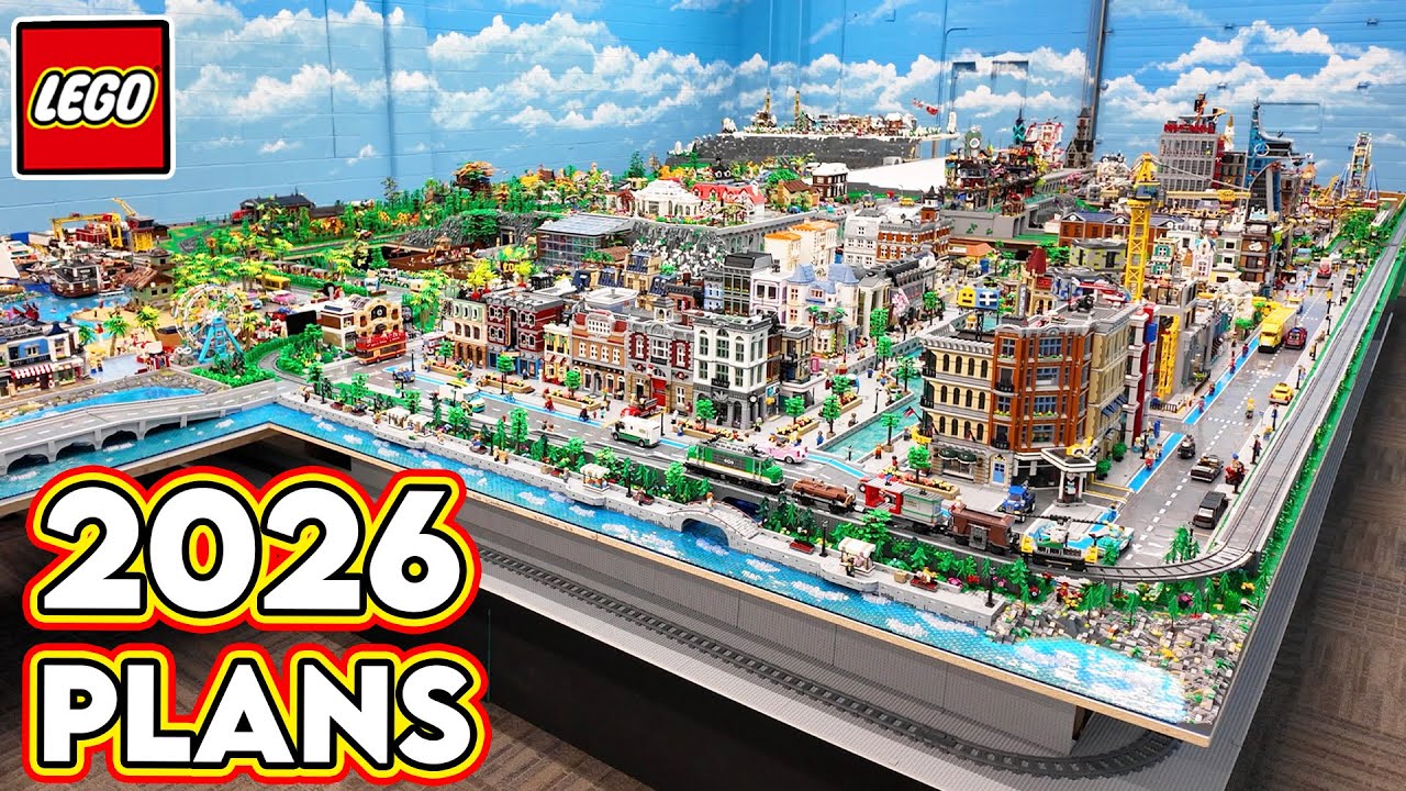Our Plans for 2026! LEGO City, Studio, & Channel Goals!