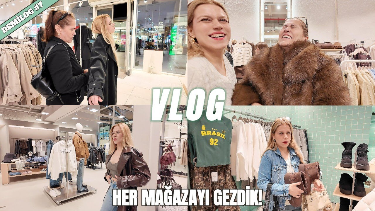 BERABER BİR GÜN GEÇİRELİM!🤠 (Annemizle kışlık alışverişi yapıyoruuuz!) - VLOG