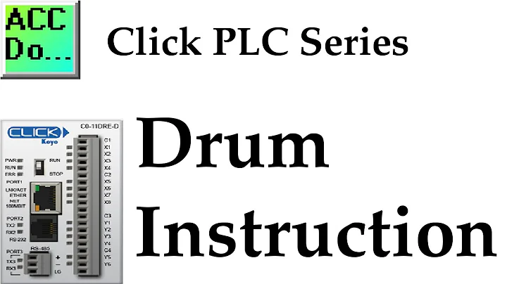 Click PLC Drum Control: Traffic Light Sequencing Made Simple