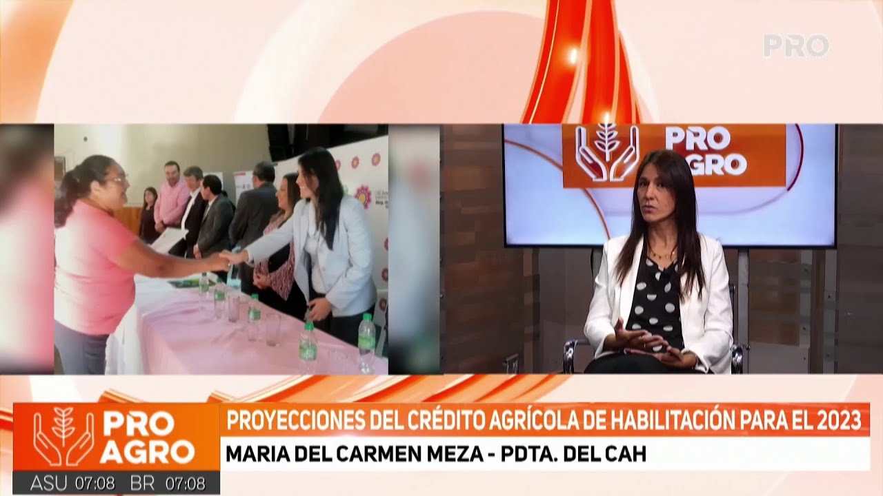 Proyecciones del Crédito Agrícola de Habilitación para el 2023 (1ra Parte)