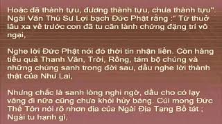 Kinh Địa Tạng Có Chữ   Trọn Bộ Không Quảng Cáo   Thích Trí Thoát Tụng