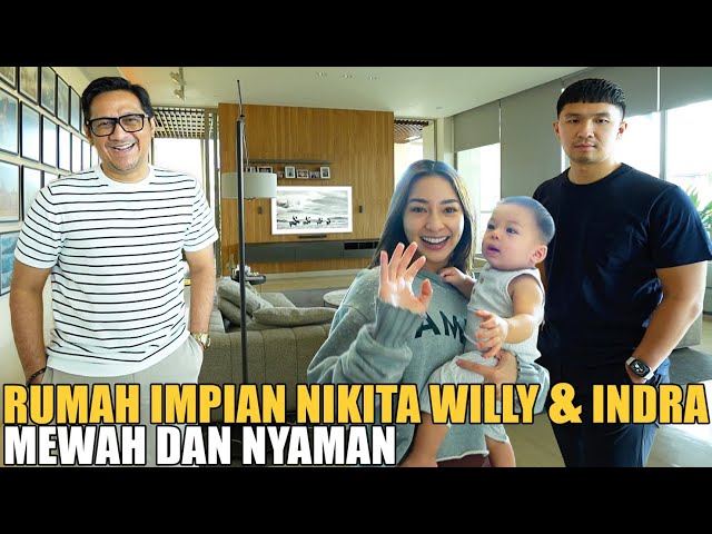 RUMAH NIKITA WILLY u0026 INDRA PRIAWAN SUPER MEWAH u0026 NYAMAN.. IMPIAN SEMUA IBU RUMAH TANGGA class=