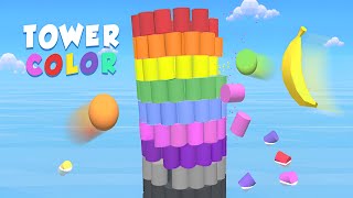 Tower Color - Hit and crash! (by Acid Cousins) IOS Gameplay Video (HD) screenshot 4