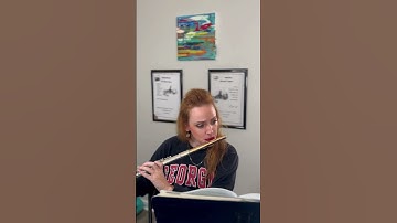 Rubank adv method vol 2 articulation study No. 12 #flute #atlanta #practice #rubank