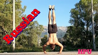 First Rep Of Russian Handstand Push Up