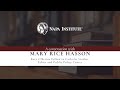Interview with Mary Rice Hasson