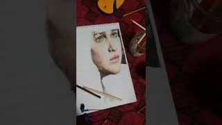 رأيكم بالرسم ؟ ? fyp viral foryou art رسم