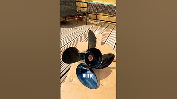 NEW PROP HAS ARRIVED! #boatrestoration #boating #diy #boatengine #mechanic