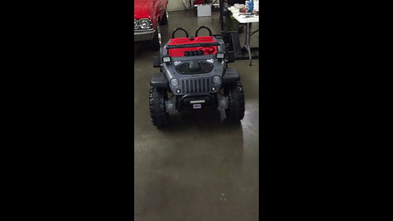 jeep hurricane power wheels modifications