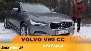 Autogidas.lt Naudotų automobilių rubrika Autopilotas 20221210  Volvo V90 CC apžvalga screenshot 1