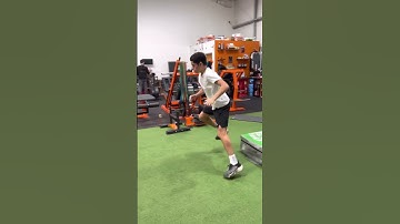 Lateral bound into broad jump
