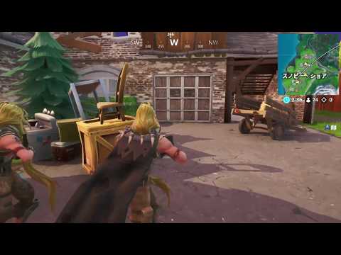 【フォートナイト・Fortnite】恐怖！バンカージョンジー3人衆。