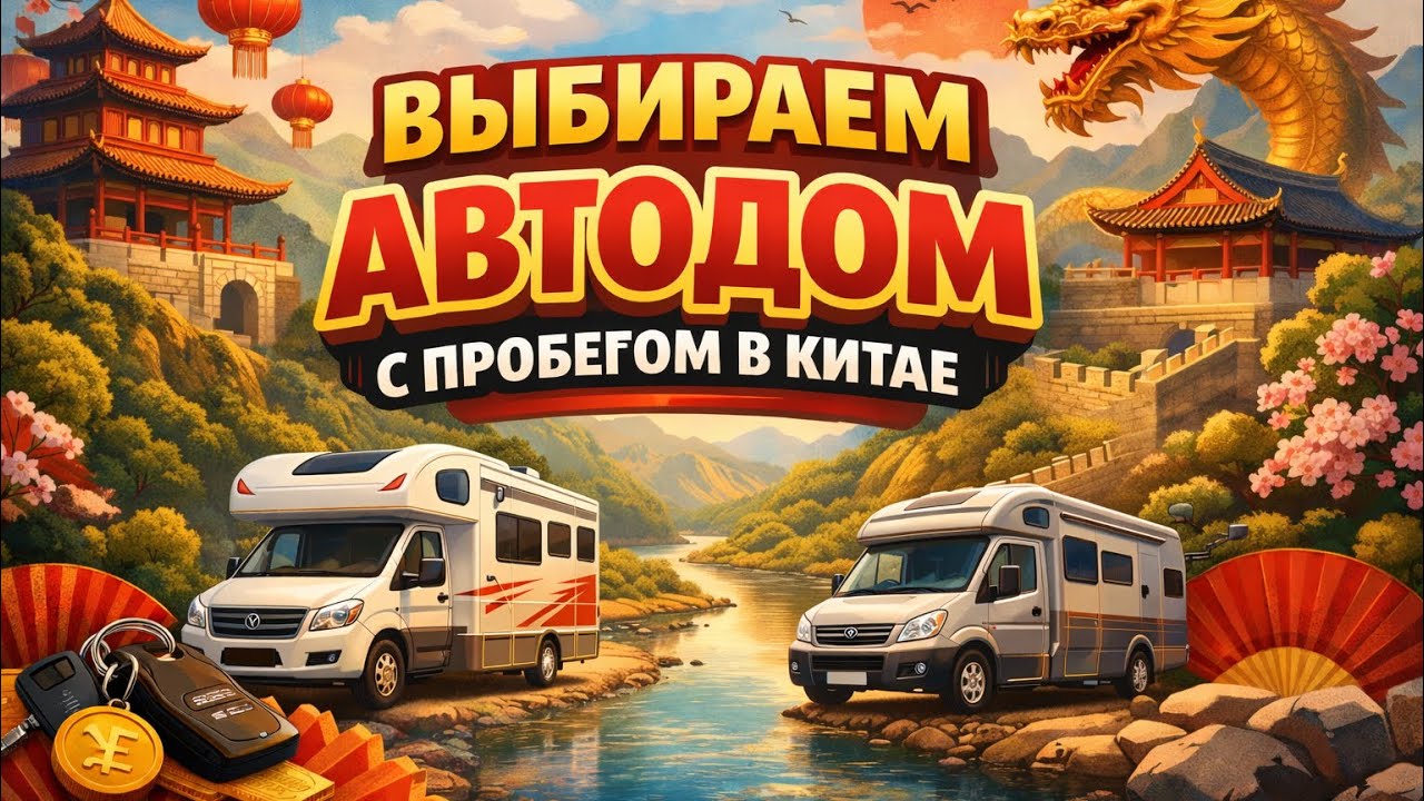 🧐Выбираем автодом в Китае🇨🇳#автоподбор#автодома#домнаколесах#автоизкитая#rv#rvlife#rvtravel