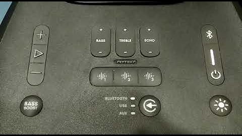 JBL PB 310 Reset Video