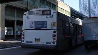 MTA Bus #9281 on the Q39 to Ridgewood Cooper Av at LIC Queens Plz