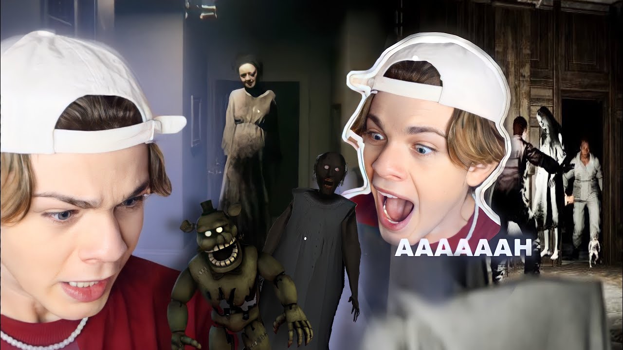 JOGANDO JOGOS DE TERROR *to traumatizado hahaha*