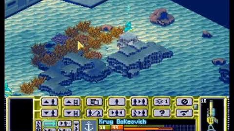 X-com: Terror from the deep (1995) gameplay