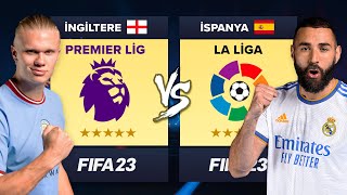 PREMIER LİG KARMASI vs LA LİGA KARMASI // FIFA 23 ALL-STAR KAPIŞMA