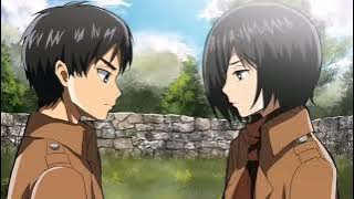 Eren Kissing Mikasa