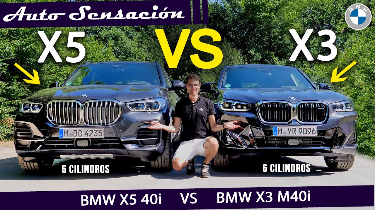 Comparative BMW X3 M40i 2022 vs BMW X5 40i 2022. ¿Cual es el mejor SUV ...