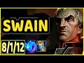 SWAIN VS AHRI - 8/1/12 KDA MID GAMEPLAY