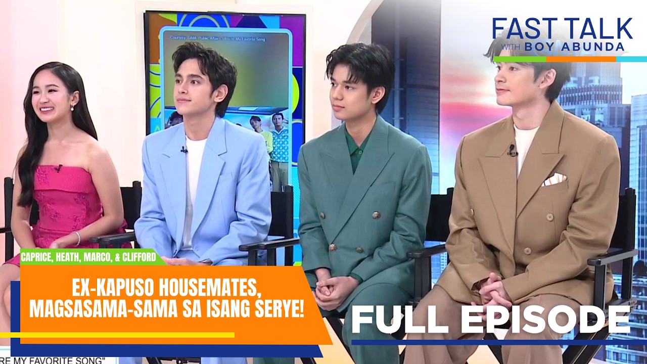 Fast Talk with Boy Abunda: Ex-Kapuso housemates, magsasama-sama sa isang serye! (Full Episode 877)