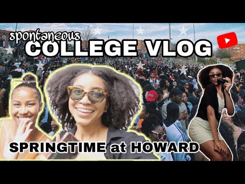 Howard University Spring Time HBCU COLLEGE VLOG: Springtime at Howard University *darty szn* - YouTube