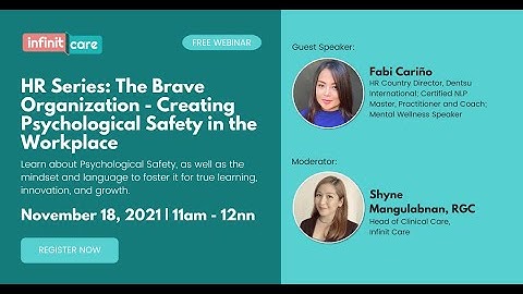 HR Series: The Brave Organization - Creating Psychological Safety in the Workplace