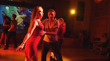Zoukendary. Aleksey Belikov and Aleksandra. Zouk improvisation.