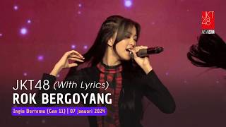 Jkt48  Rok Bergoyang skirt Hirari  Aitakatta 07 Januari 2024